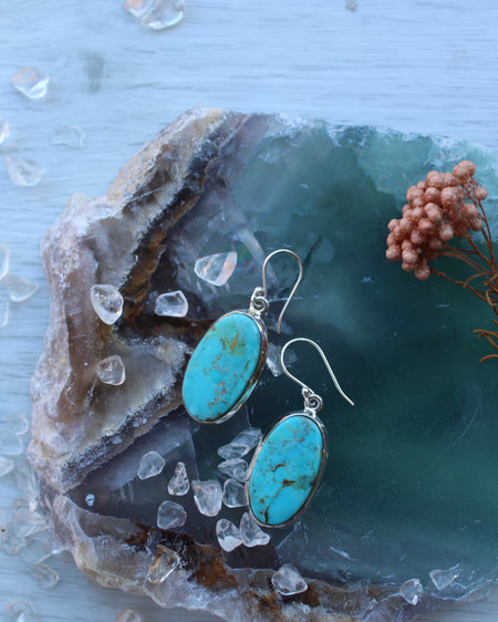 Arizona turquoise earrings