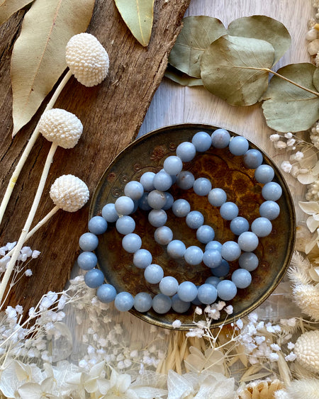 Angelite bracelet