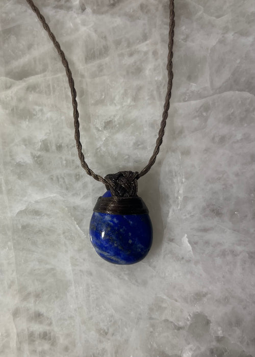 Handmade Lapis Lazuli Necklace