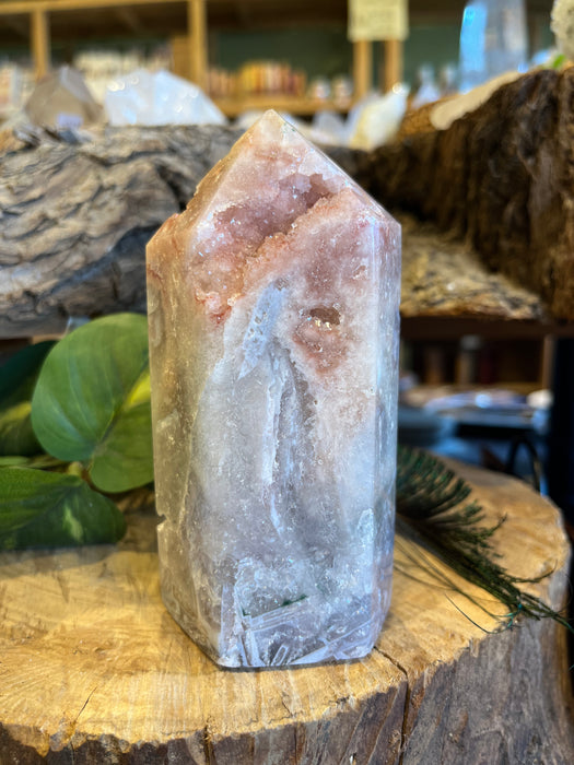 Pink Amethyst Point
