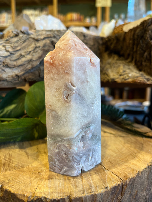 Pink Amethyst Point