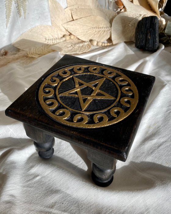 wooden alter table