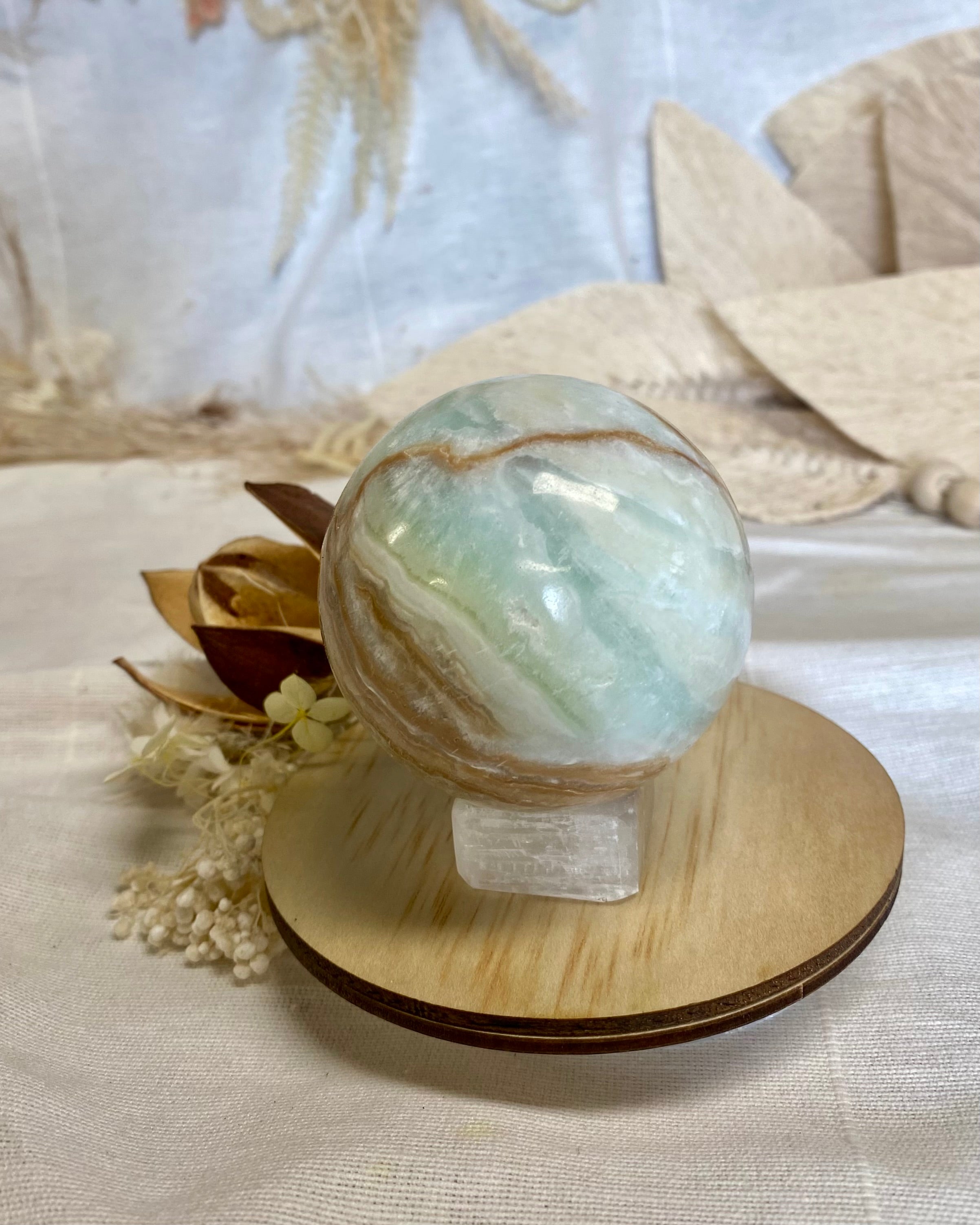 caribbean calcite sphere