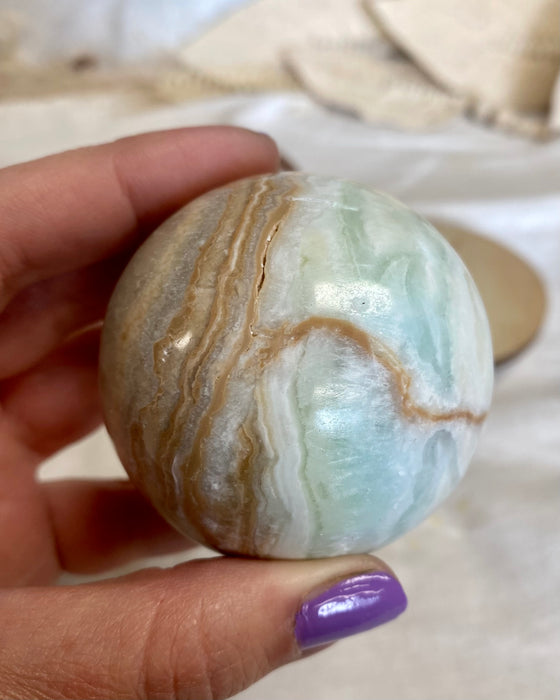 Caribbean Calcite Sphere