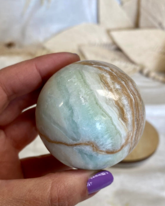 Caribbean Calcite Sphere