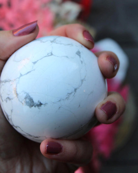 Howlite Sphere