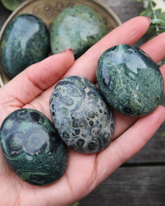 Kambaba Jasper Palm Stone