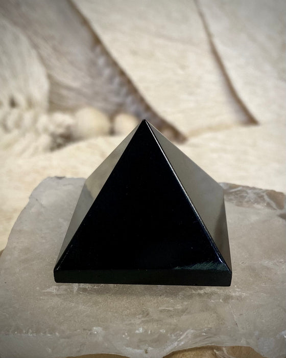 black tourmaline pyramid