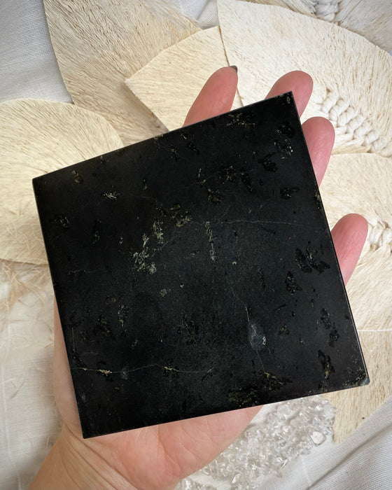 Black Tourmaline Plate