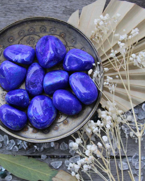 Purple Howlite Tumbled