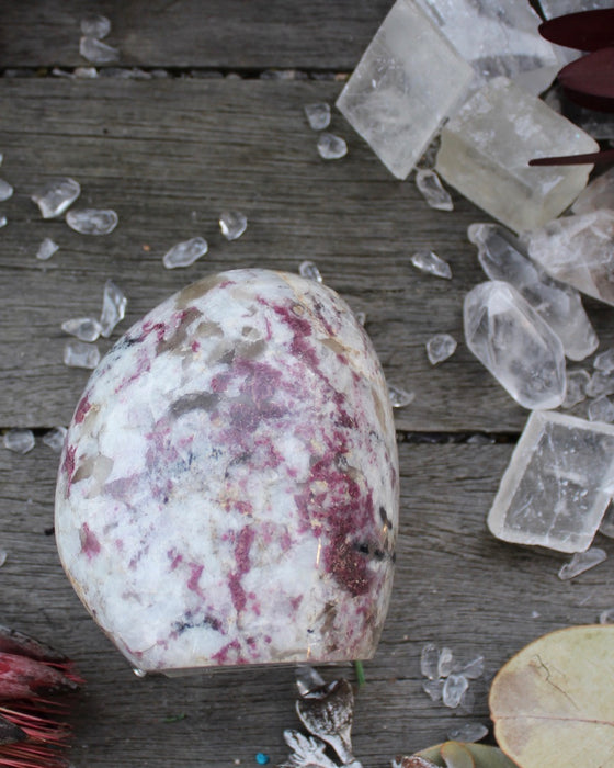 rubellite tourmaline freeform