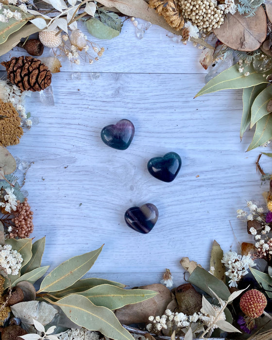 Mini Fluorite Heart