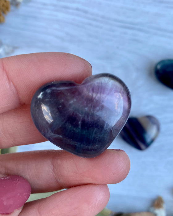 Mini Fluorite Heart