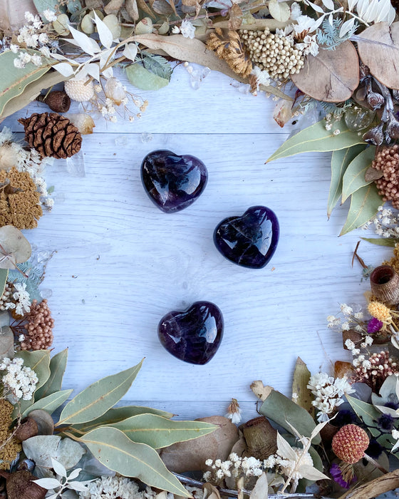 Amethyst Heart