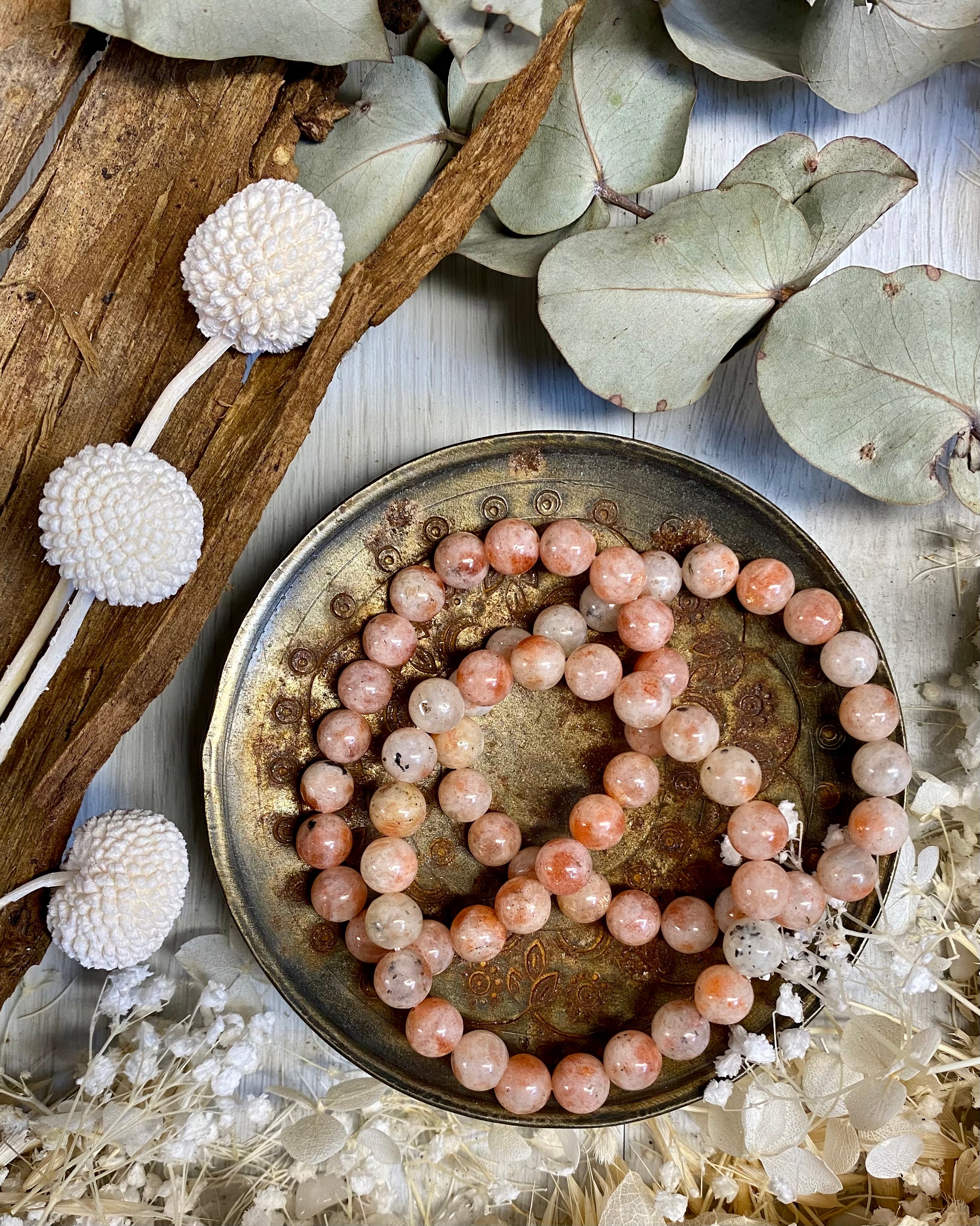 sunstone bracelet