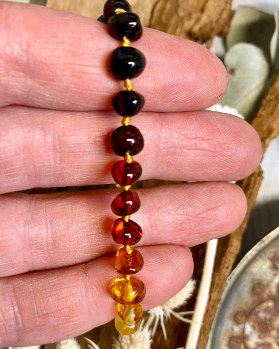 Amber Teething Bracelet #3