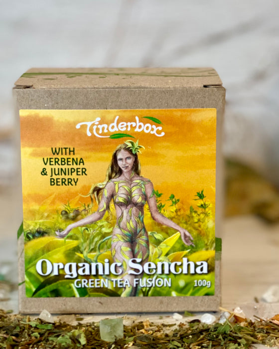 Organic Sencha Green Tea Fusion Herbal Tea