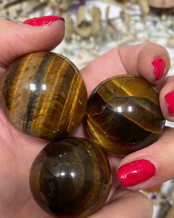 Tiger Eye Sphere