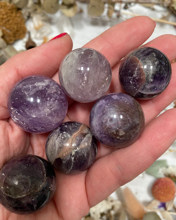 Mini Dream Amethyst Sphere