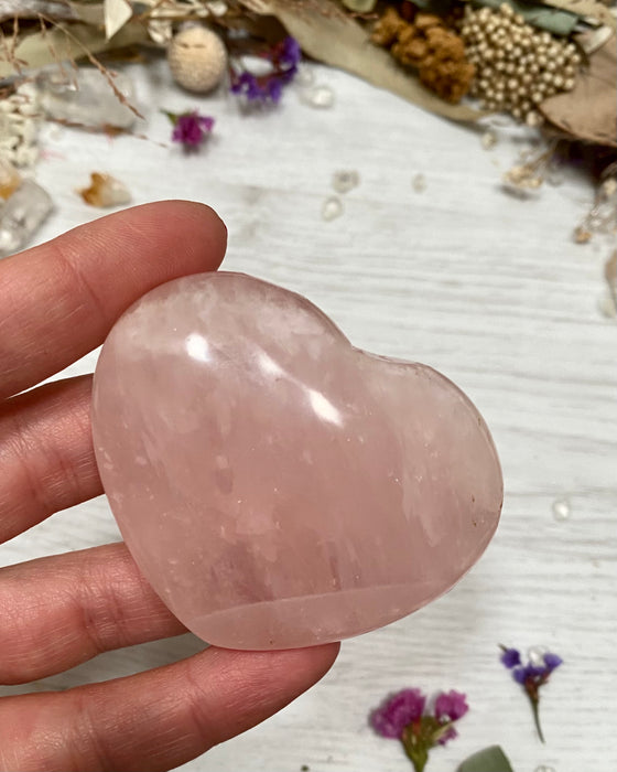 Rose Quartz Heart