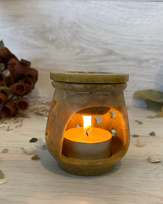 Star Soap Stone Oil/Resin Burner