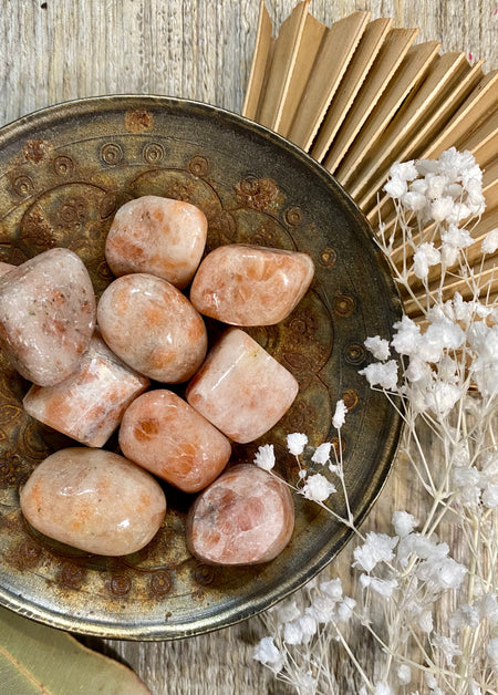 sunstone tumbled