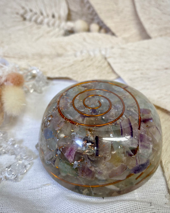 Orgonite Fluorite Phone Pod