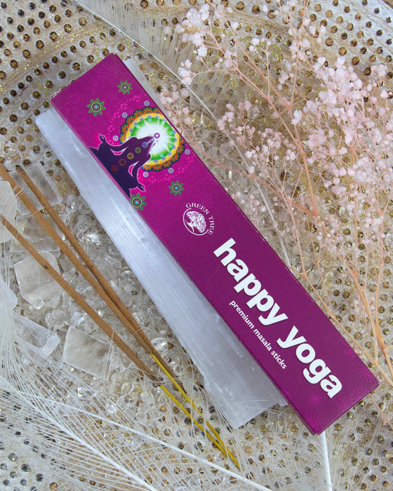 Green Tree Happy Yoga Incense