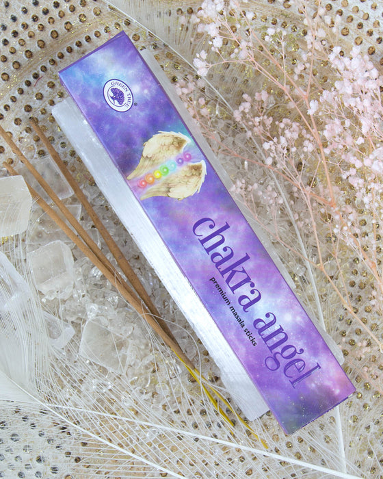 Green Tree Chakra Angel Incense