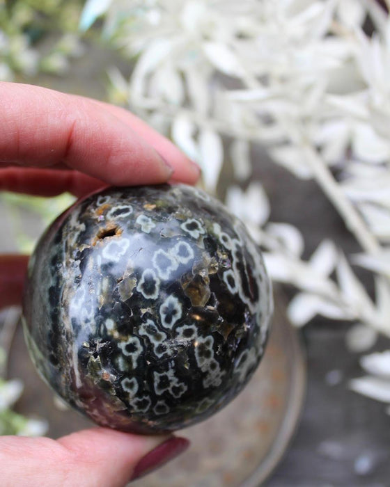 Ocean Jasper Sphere