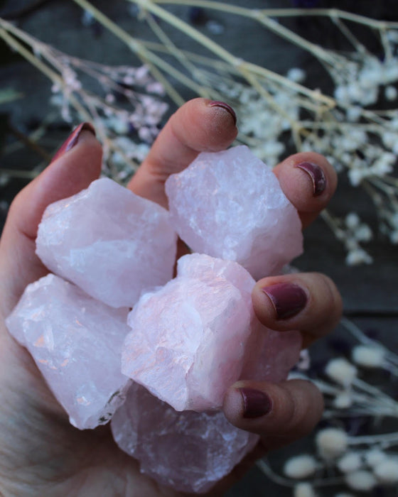 Rose Quartz Raw Small