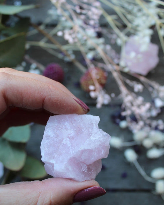 Rose Quartz Raw Small