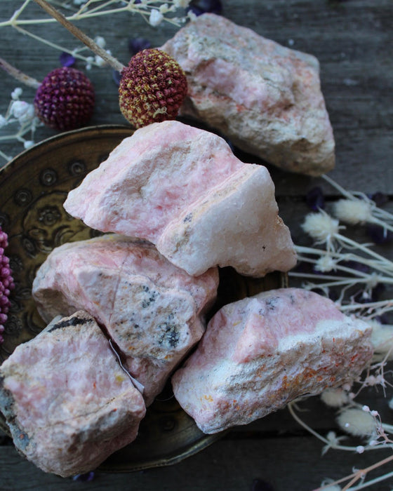 Rhodochrosite Raw