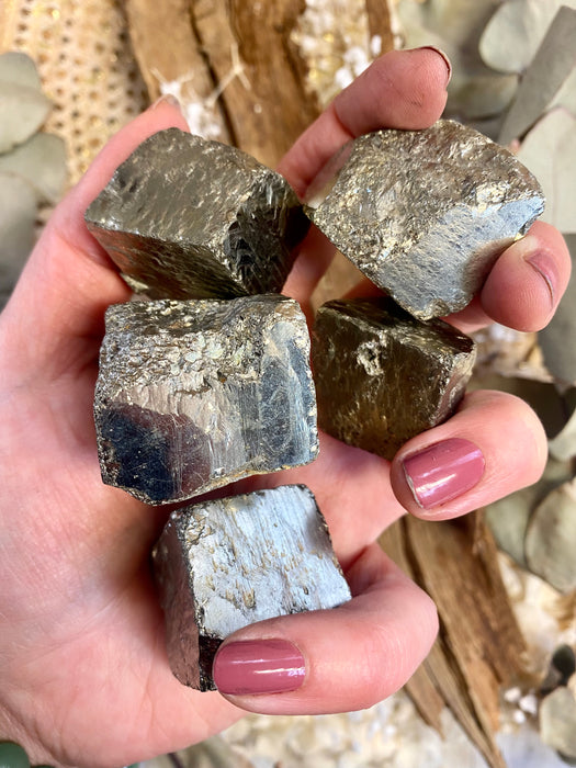 Pyrite Cube Raw