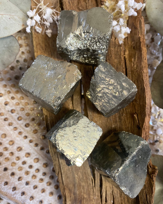 Pyrite Cube Raw