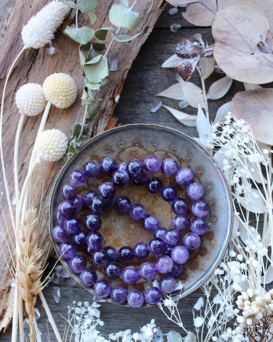 amethyst bracelet