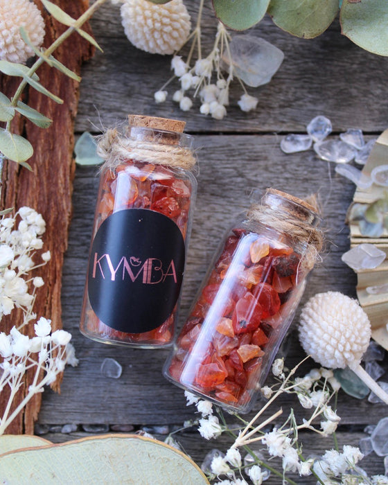 Carnelian Chip Bottle