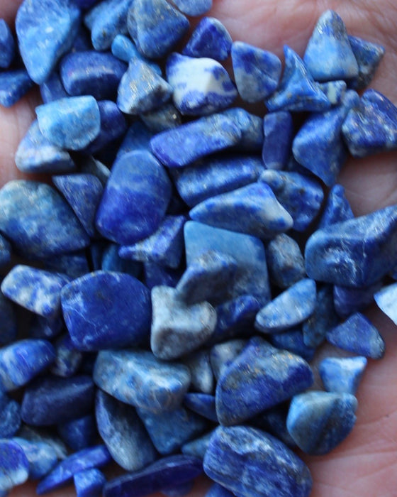 Lapis Lazuli Chip Bottle
