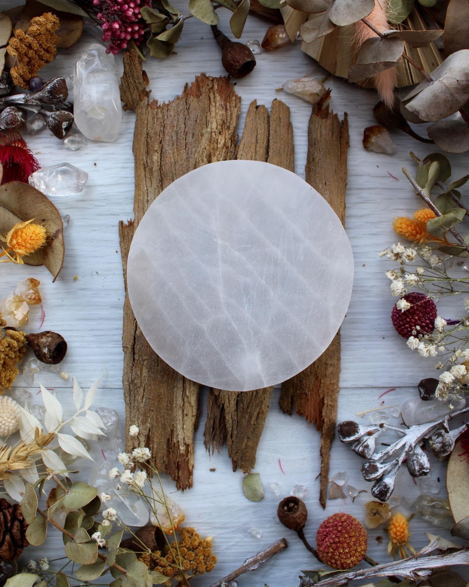 selenite cleansing plate