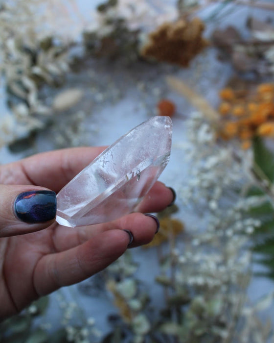 Facetted Clear Quartz